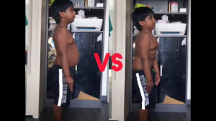 'Rithish 6 ans AVANT VS APRÈS Workout !!'