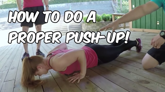 'How to Do a Proper Push Up | Nerd Fitness'