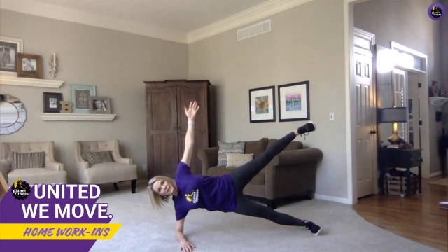 'Recharge & get ready for your day with this high-energy home workout'