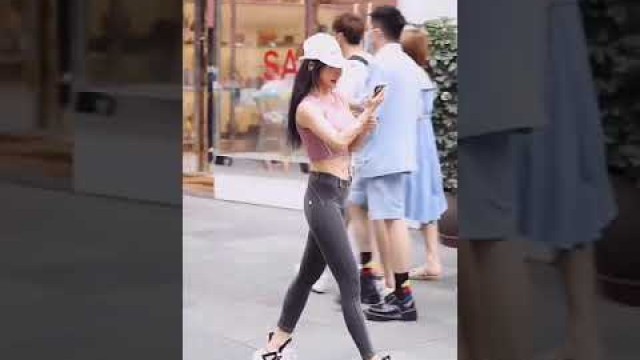 'Sexy Chinese fitness girl'