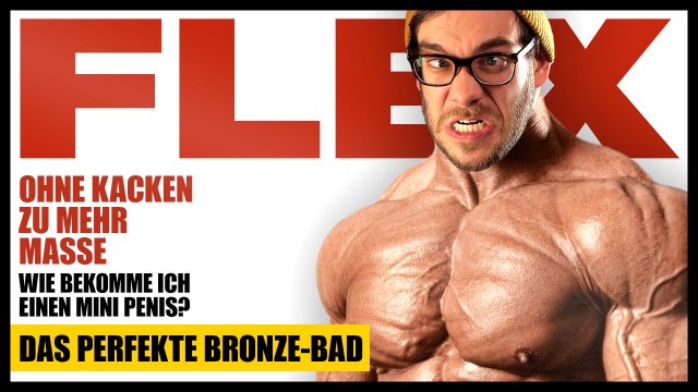 'Masse aufbauen mit Hulk - Das FLEX Magazin'