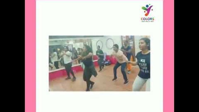 'Zumba dance uplifts your mood instantly | Colors Fitness Choolaimedu | #shorts |'