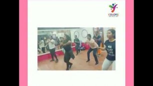 'Zumba dance uplifts your mood instantly | Colors Fitness Choolaimedu | #shorts |'