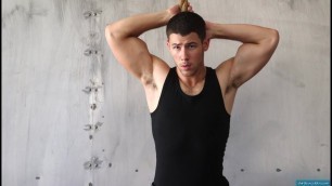 'Nick Jonas Men\'s Fitness Photoshoot Behind The Scenes'