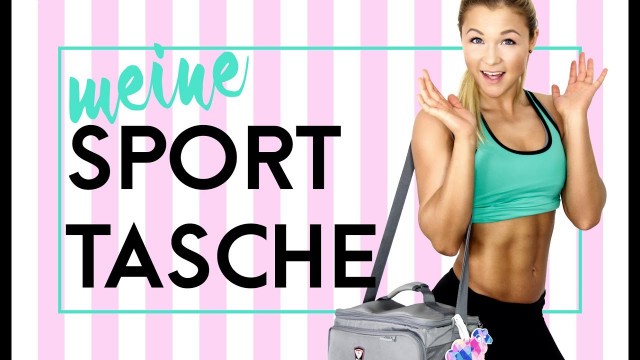 'What\'s in my GYM-BAG?!? Fitness - Edition | Meine Gadgets | Sophia Thiel'