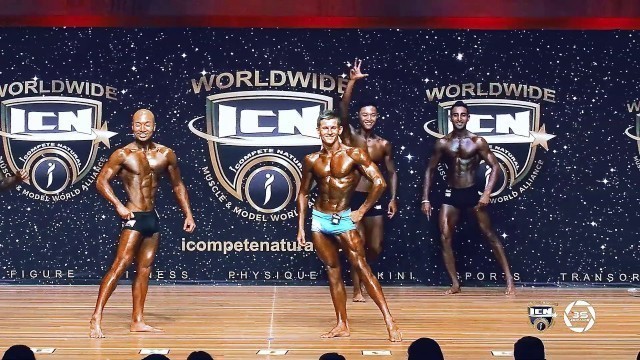 'ICN Australian PRO AM Championships 2019 Men\'s Fitness Open Class 1'