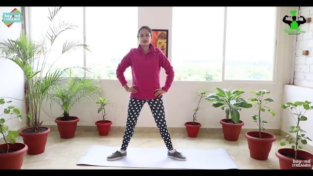 'Boost Your Mood | Stimulate Happy Hormonal | Exercise to Get Slim Legs | Fitness Freak Nishi'