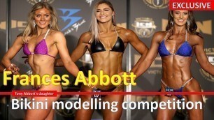 'Frances Abbott  bikini modeling compitation'