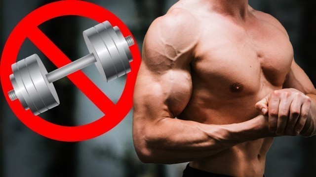 'BODYWEIGHT BICEPS |  5 BEST Exercises'