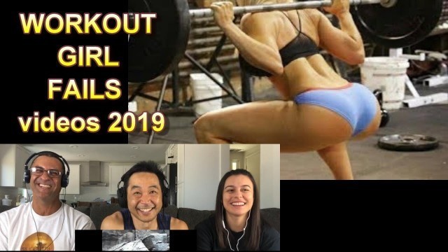 'WORKOUT GIRL FAILS comp - Funny GYM fails videos 2019 - Reaction'