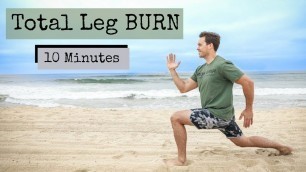 'Best Home Leg Workout - Bodyweight Excercises | Cory Scott'