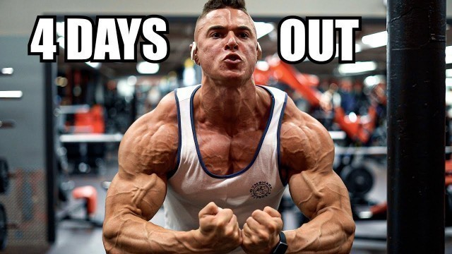 '4 DAYS OUT - PEELED CHEST WORKOUT - BODYBUILDER MOTIVATION - Matt Greggo'