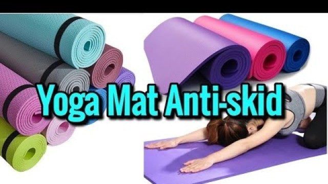 'Yoga Mat Anti-skid Sports Fitness Mat. Thick Foam matt for Exercise and Pilates Gymnastics mat'