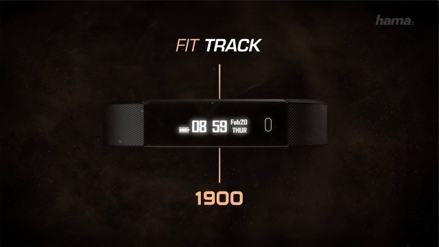 'Hama \"Fit Track 1900\" Fitness Tracker'