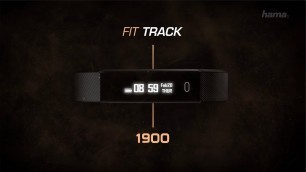 'Hama \"Fit Track 1900\" Fitness Tracker'