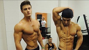 'Aesthetic Bodybuilding Workout in Europe with Jeff Seid, Alon Gabbay, Matt Ogus, Chris Lavado'