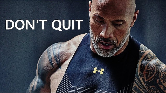 'DON\'T QUIT - Motivational Workout Speech 2020'