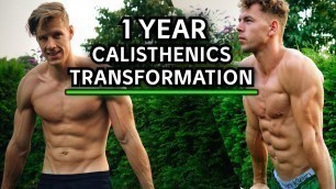 'Insane 1 Year Calisthenics Transformation | Epic Progression'