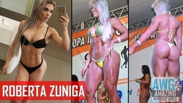 'Roberta Zuniga DIVA FITNESS WBFF PRO motivational workout video'