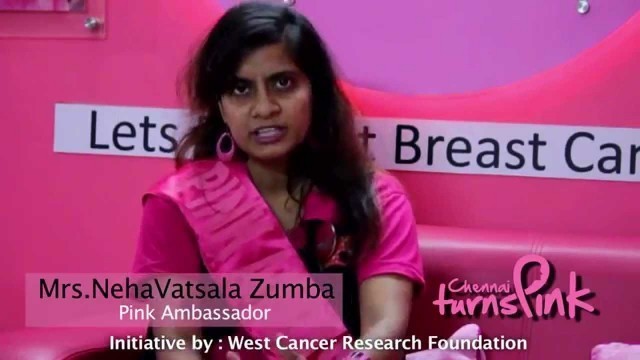 'Chennai Turns Pink   Pink Ambassador Mrs Neha Vatsala Zumba'