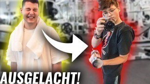 'LAUCH meldet sich im FITNESS-STUDIO an **cringe**'