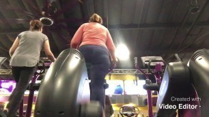 'Planet fitness low impact cardio workout: down 3.5 pounds over thanksgiving week!'