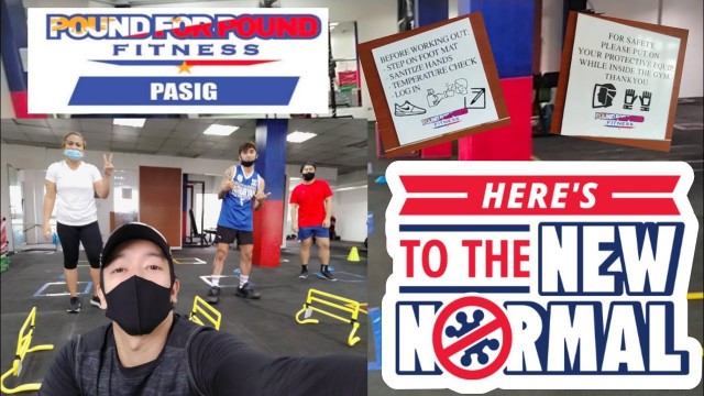 'New Normal at Pound for Pound Fitness Gym'