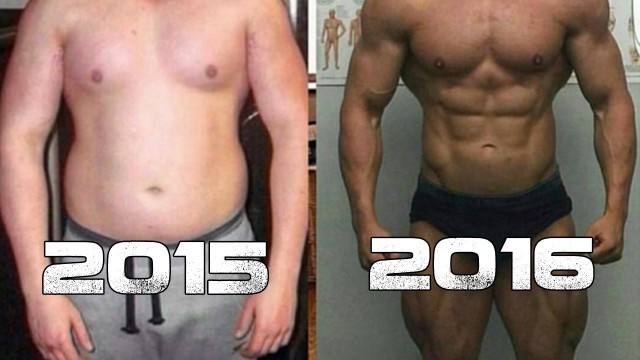 'Motivational 1,5 Year Natural Body Transformation Fitness Video - From Nerd to Fit Parody ;D'