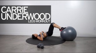 'Carrie Underwood Legs Workout'