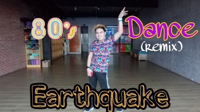 '80\'s Dance Remix EARTHQUAKE By:Flirtations| Retro Fitness |Pre Cooldown|Choreo By: Zin John Belangel'