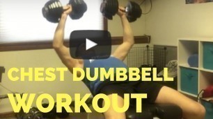 'Chest Press with Dumbbells Bodybuiling - He and She Fitness'