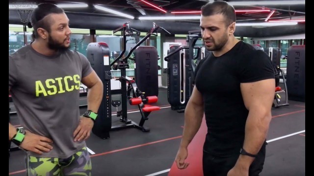 'Milli Bodybuilding - Narosh & Fuad Quluzade - Kurek meshqi'