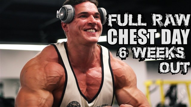 'FULL RAW CHEST AND SHOULDER WORKOUT | 6 WEEKS OUT | MATT GREGGO'