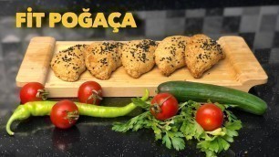 'KİLO ALDIRMAYAN FİT POĞAÇA TARİFİ (VEGAN)'