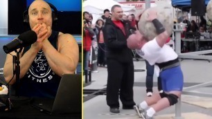 '\'Most Dangerous Weightlifting, Gym And Workout Fails Compilation\' REACTION!!'