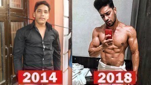 'My 4 Year Body Transformation | Rohit Khatri Fitness'