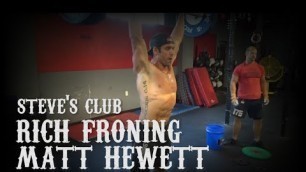 'Rich Froning & Matt Hewett Workout w/Steve\'s Club'