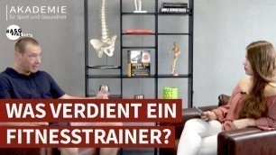 'Gehalt Fitnesstrainer:  Was verdient ein Fitnesstrainer? – ASG erklärt\'s [2019]'