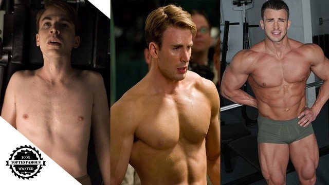 'Chris Evans Workout & Body Transformation 1997 - 2018 (Avengers Infinity War)'