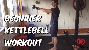 '20 Minute Beginner Kettlebell Workout'