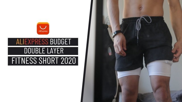 '[REVIEW] AliExpress BUDGET Double Layer Men\'s Fitness Short'