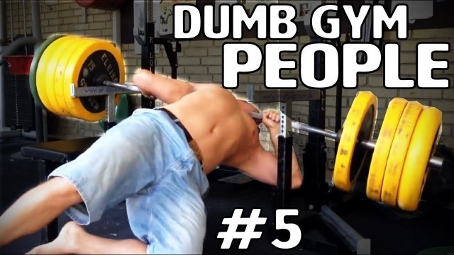 'Dumb Gym People 2018 [#05]  Top 10 Fitness Fails - Funniest Workout Fails 2018'