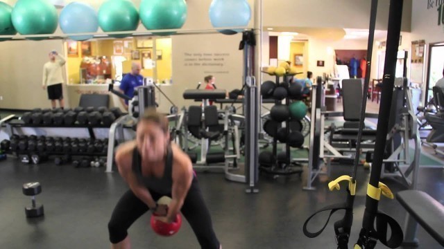 'Janet Bertrand Trainer at Fitness Quest 10 shares her House Wife Workout'