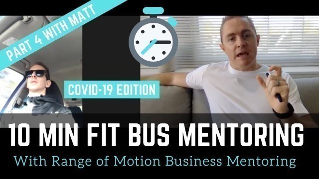 'Matt Bugge: COVID-19 Fitness Business Troubleshooting'