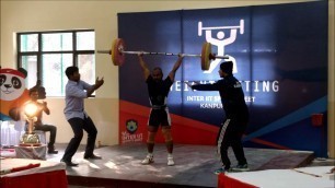 'Weightlifting Competition: Inter IIT 2016 Sports meet at IIT Kanpur  #IIT Kanpur gym'