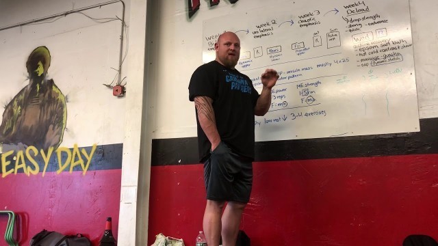 'Conjugate Periodization w Matt Wenning (Underground Strength Gym)'