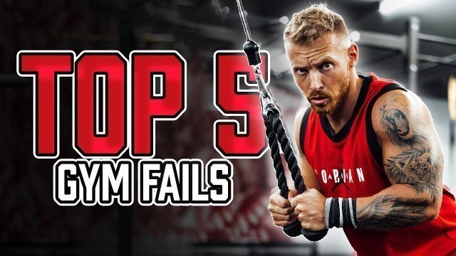 'Mach das NICHT im Fitnessstudio | Die TOP 5 Gym Fails'