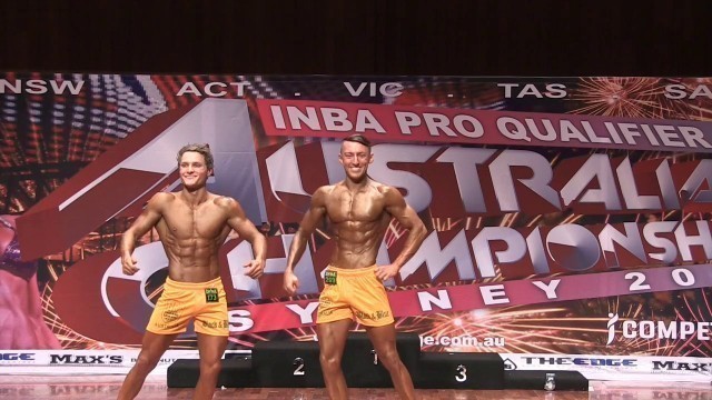 'INBA AUSTRALIAN TITLES 2016 Men\'s Fitness Model Overall Champion'