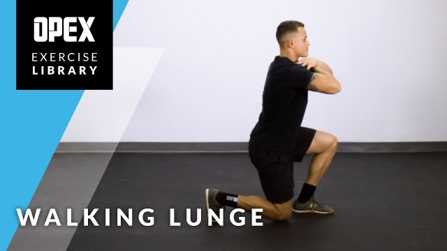 'Walking Lunge - OPEX Exercise Library'