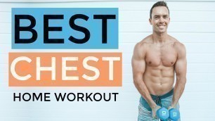 'Best Chest Workout at Home | Cory Scott'